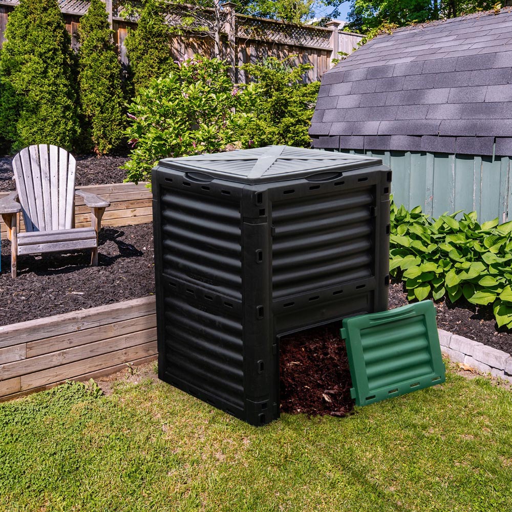 Costway Green Garden Compost Bin 300L Image 3