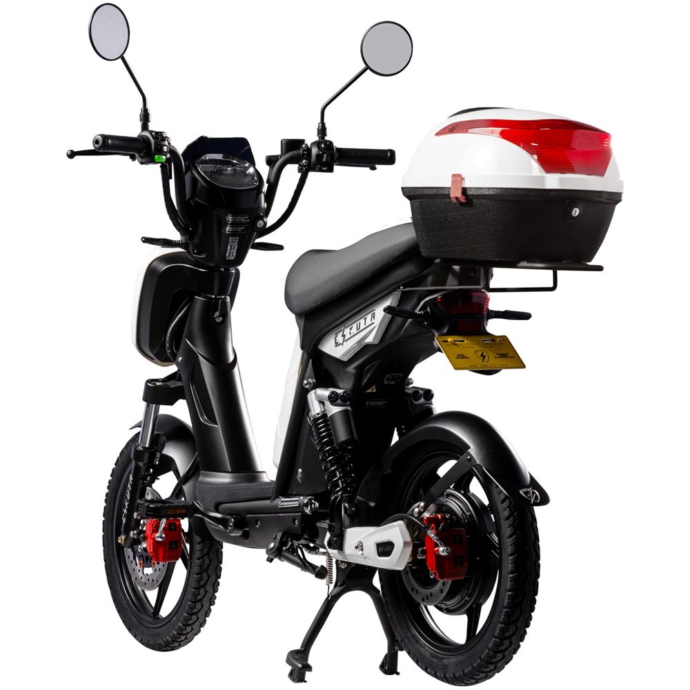 Eskuta SX-250 Voyager Gloss White Electric Bike 48V Image 4