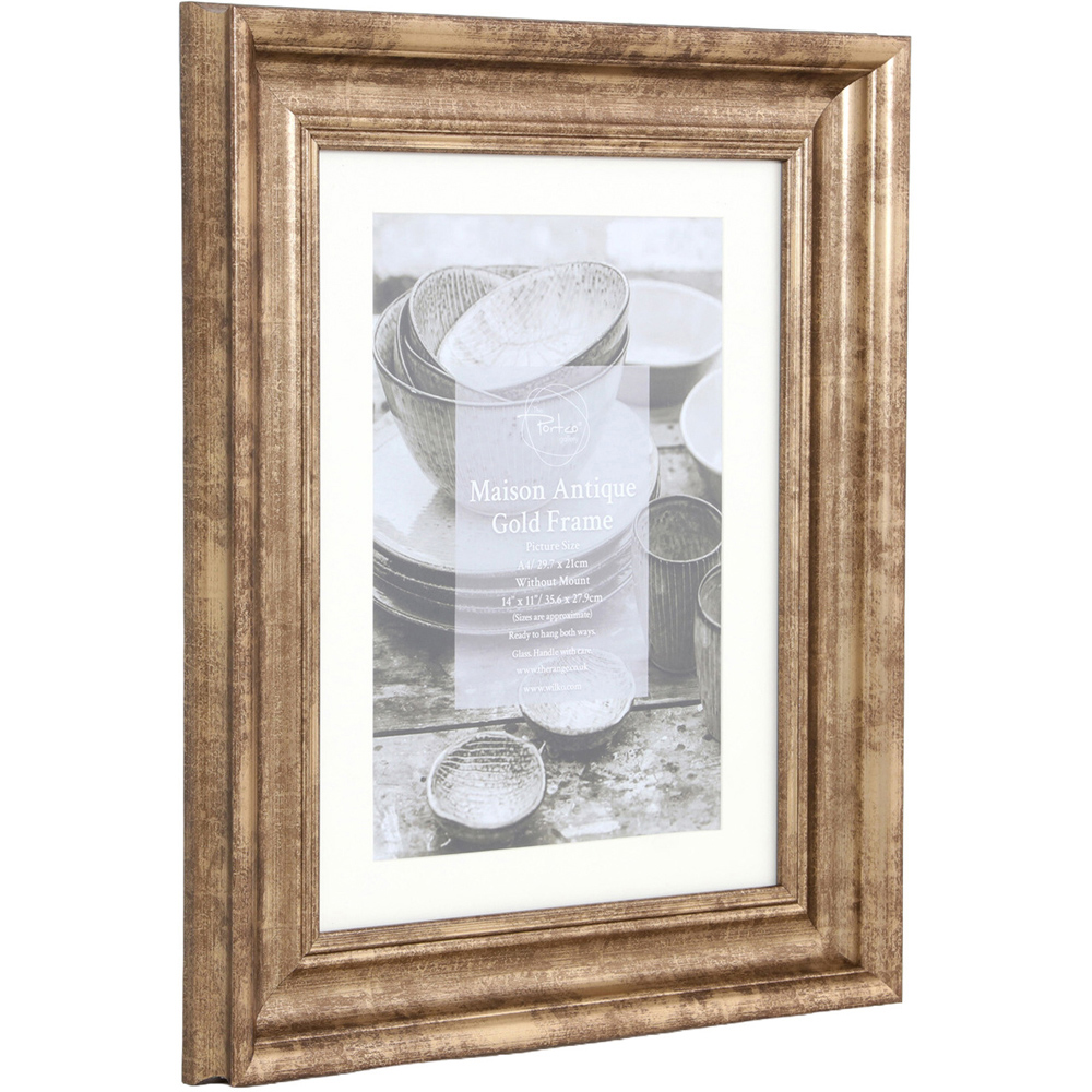 Maison Antique Gold Frame 6x4 inch Image 1
