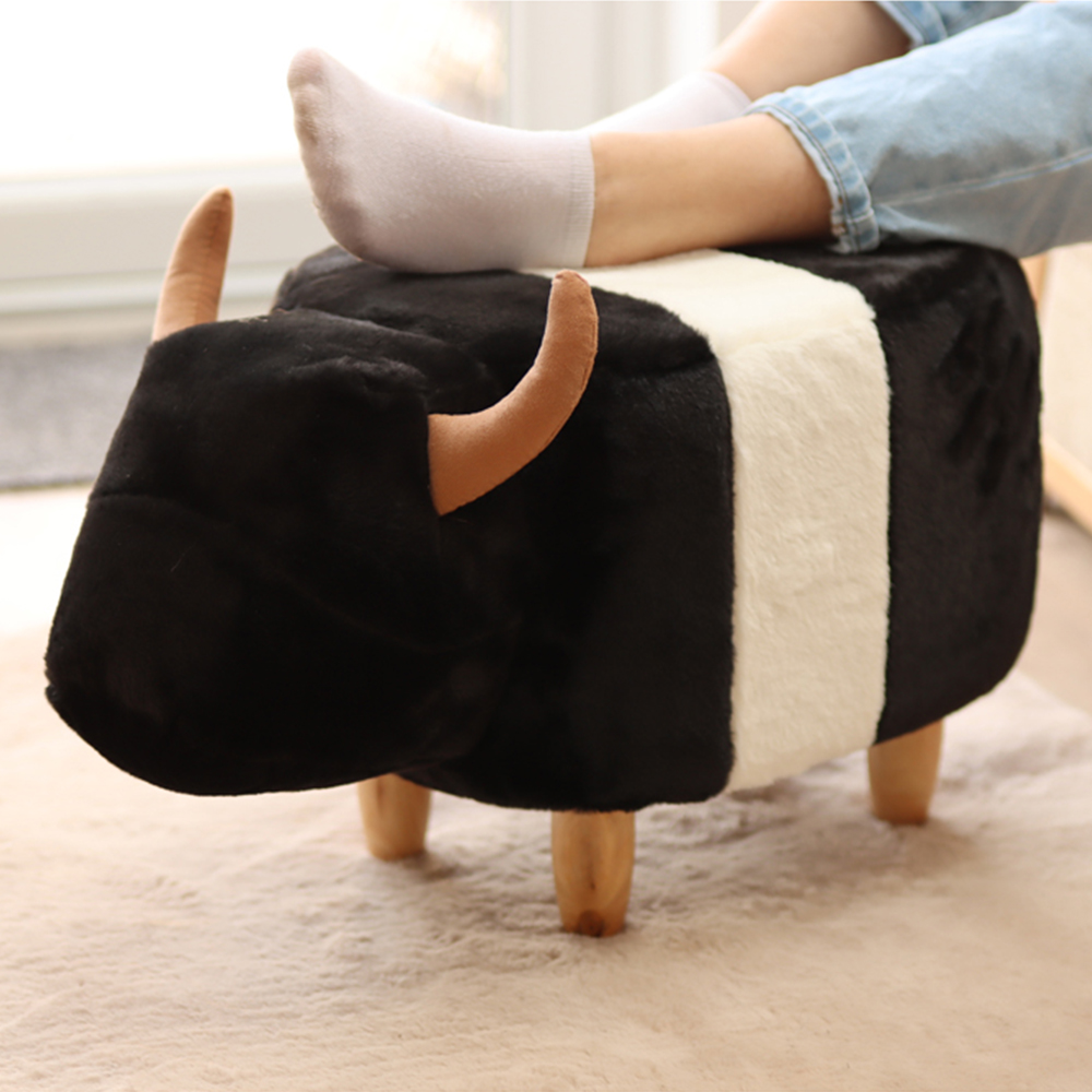 Gardeco Beltie The Belted Cow Footstool Image 1