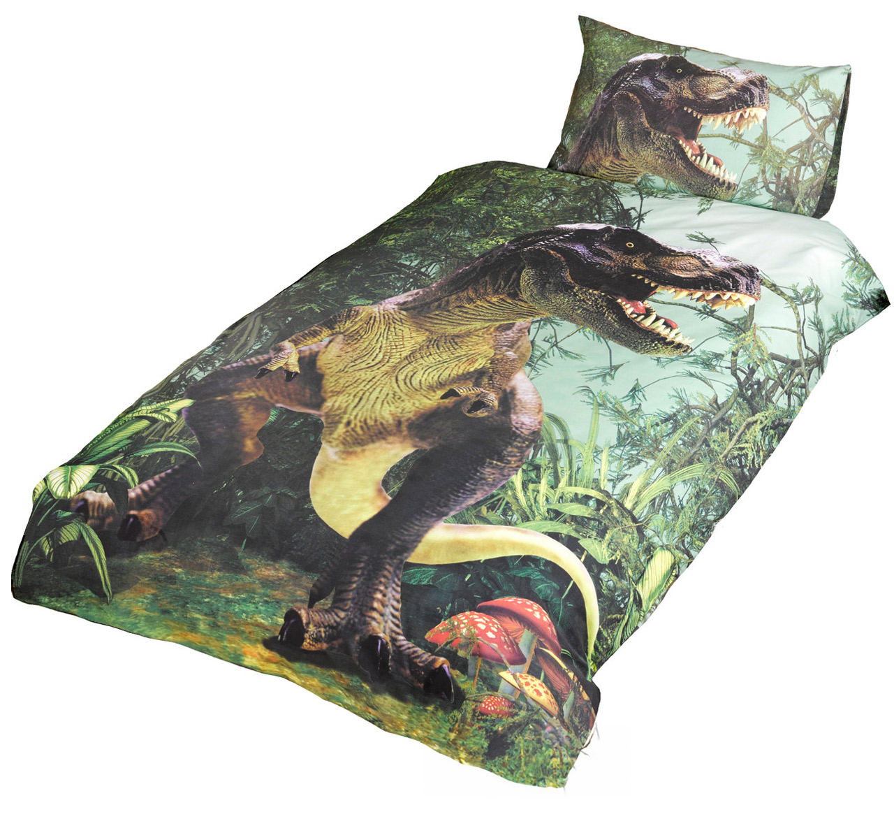 Rapport Home T Rex Single Multicolour Duvet Set Image 2