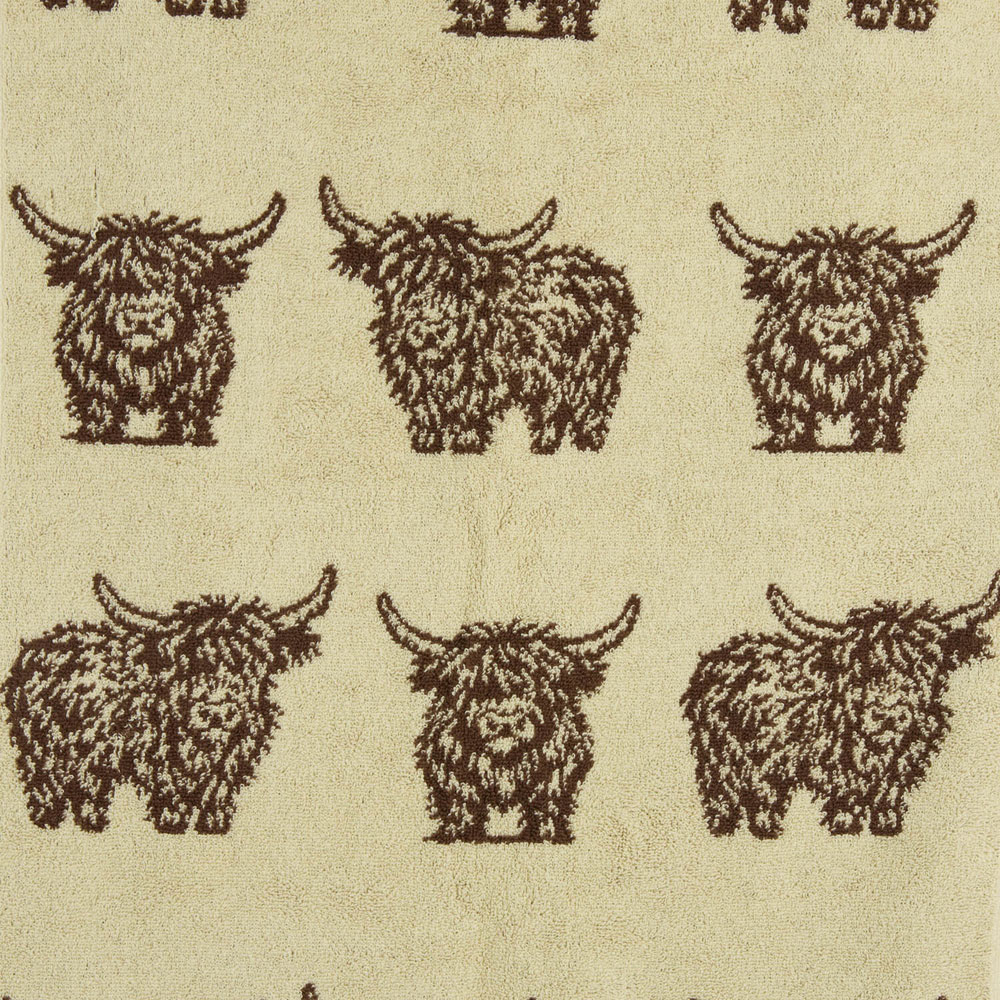Highland Cow Towel Bath Towel Image 5