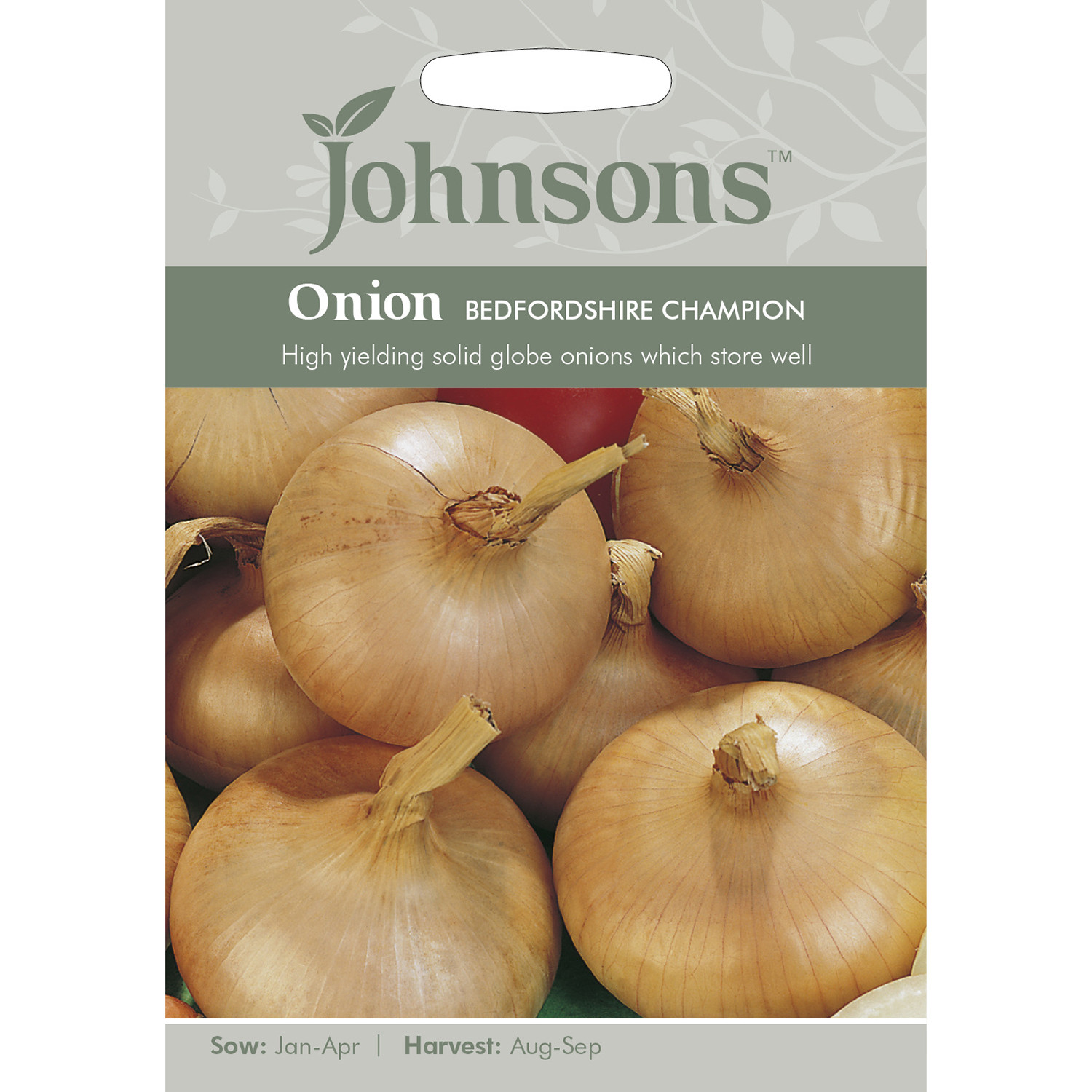 Johnsons Bedfordshire Champion Onion Seeds Image 2