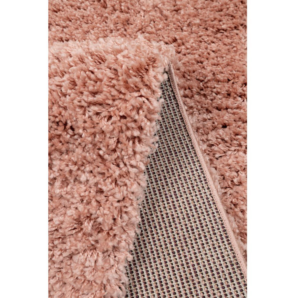 Homemaker Jazz Blush Pink Shaggy Runner 60 x 110cm Image 3