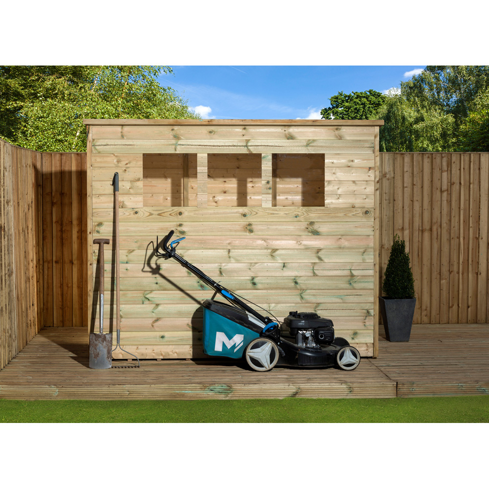 Empire Sheds 2600 7 x 3ft Tongue and Groove Pent Garden Shed Image 3