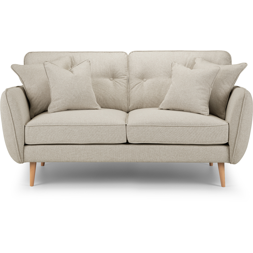 Opry Faro 2 Seater Button Back Linen Sofa Image 3