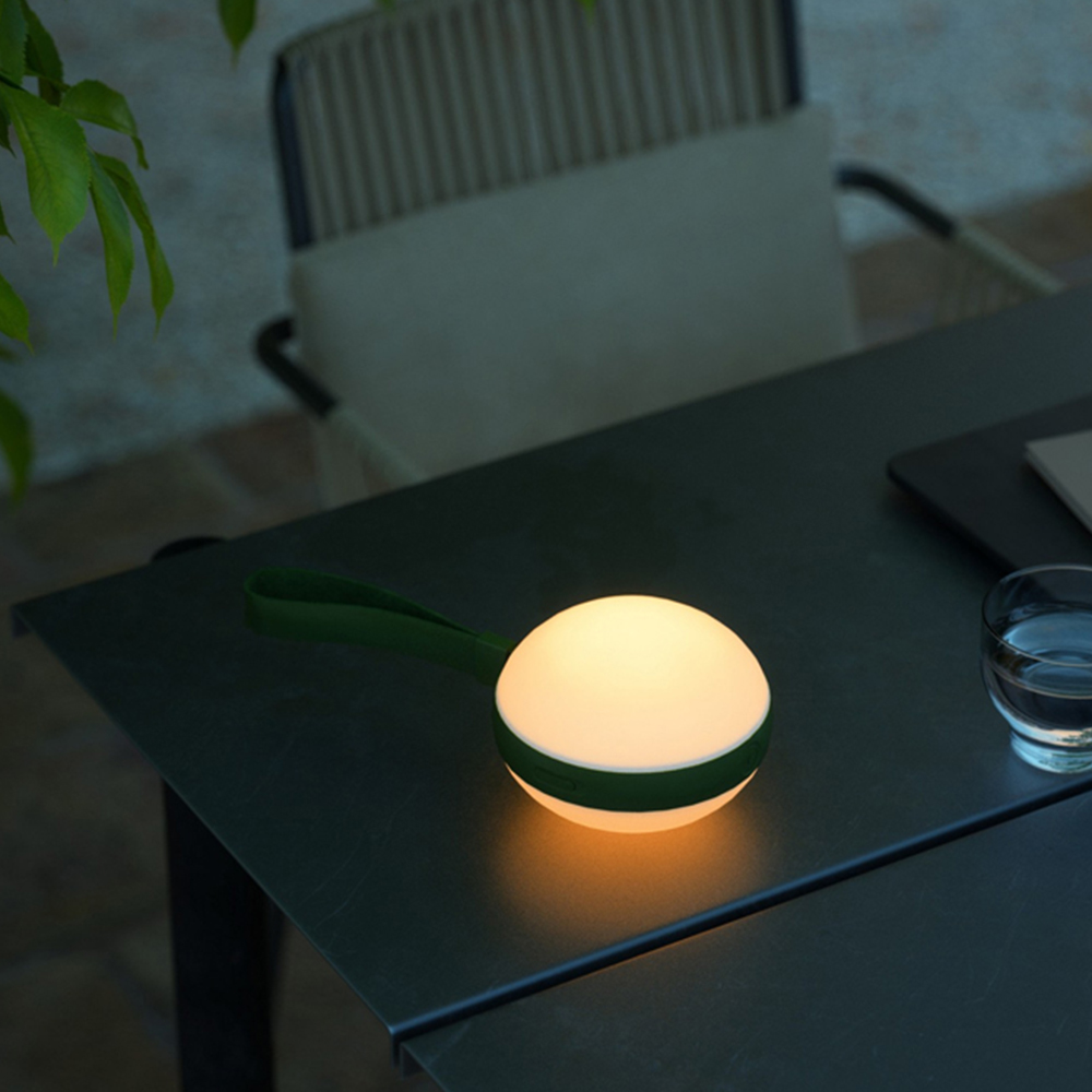 Nordlux Bring To Go 12 White and Green Battery Powered Portable Light Image 5