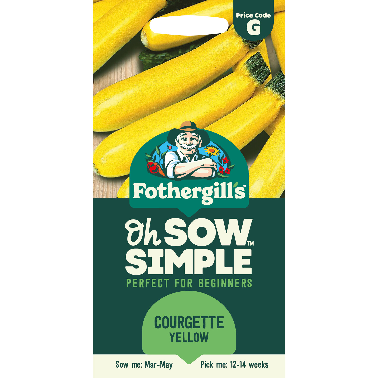 Courgette Yellow Seeds Image 1