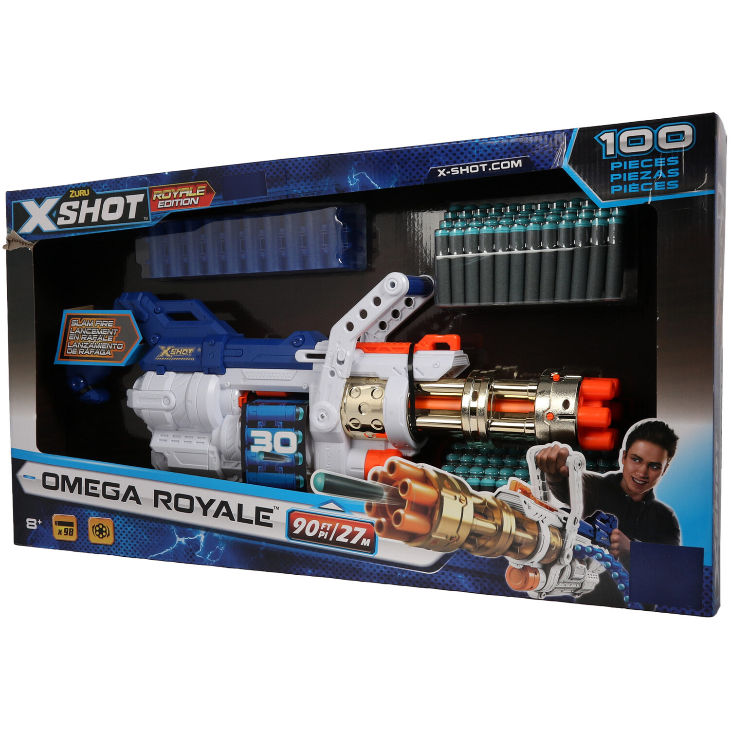 X-SHOT Omega Royale Blaster - White Image 3