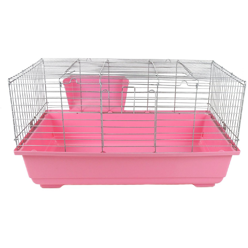 Little Friends Pink Rabbit Cage Image 1