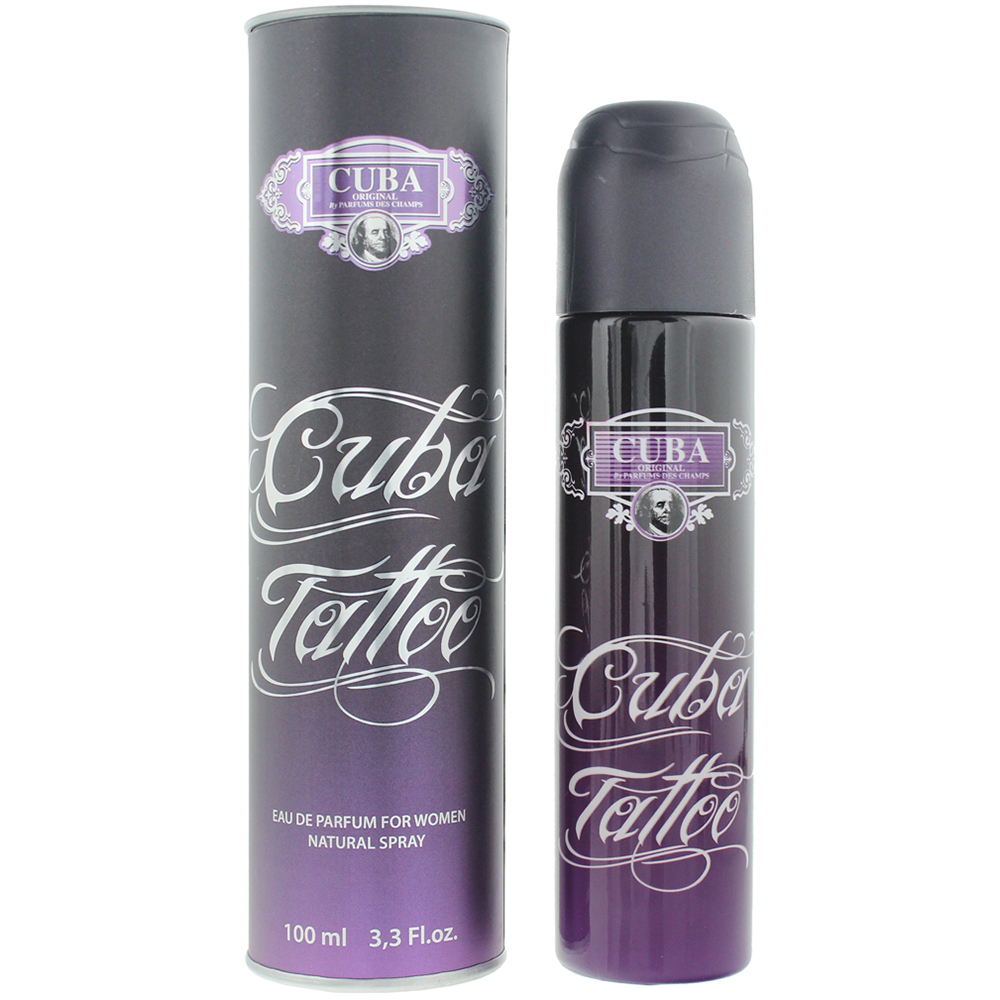 Cuba Tattoo For Women Floral Oriental Eau de Parfum 100ml Image 2