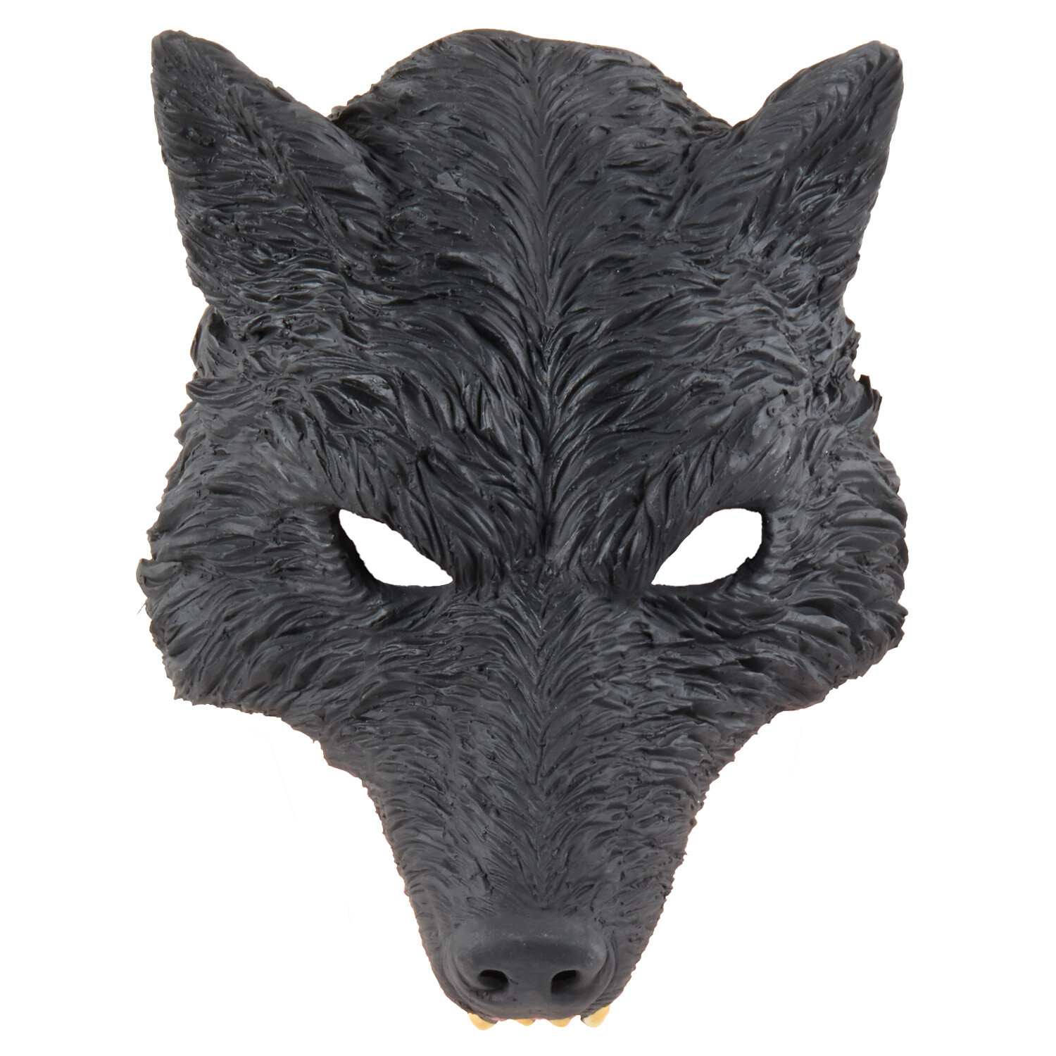 Halloween Half Mask Red or Black Image 7