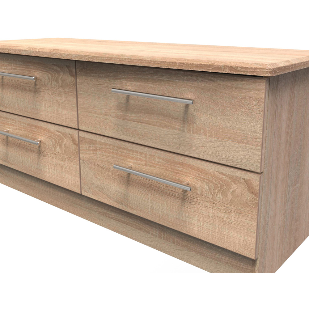 Crowndale Sherwood 4 Drawer Bardolino Oak Bed Box Image 5