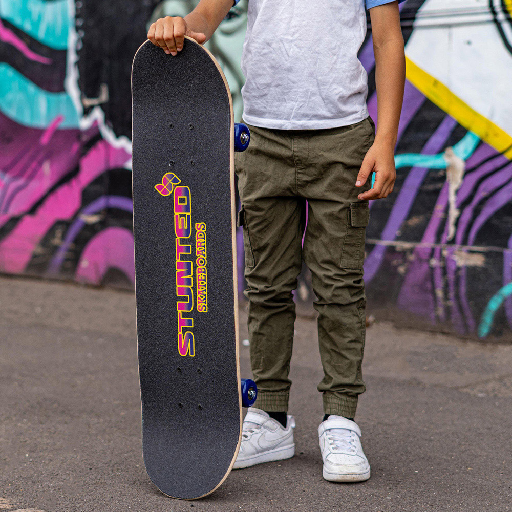 Stunted Urban Design Intermediate Skateboard Image 5