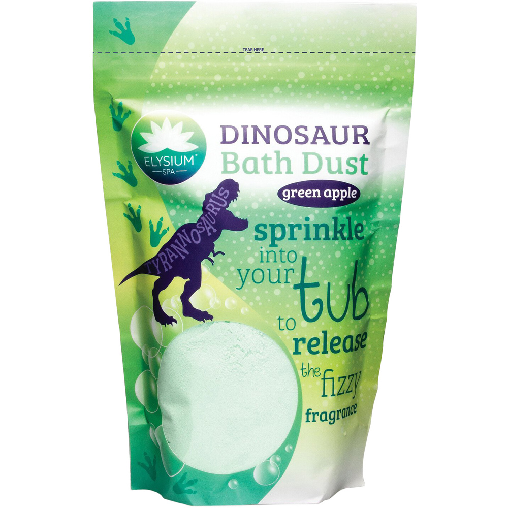 Elysium Spa Green Apple Dinosaur Bath Dust Image