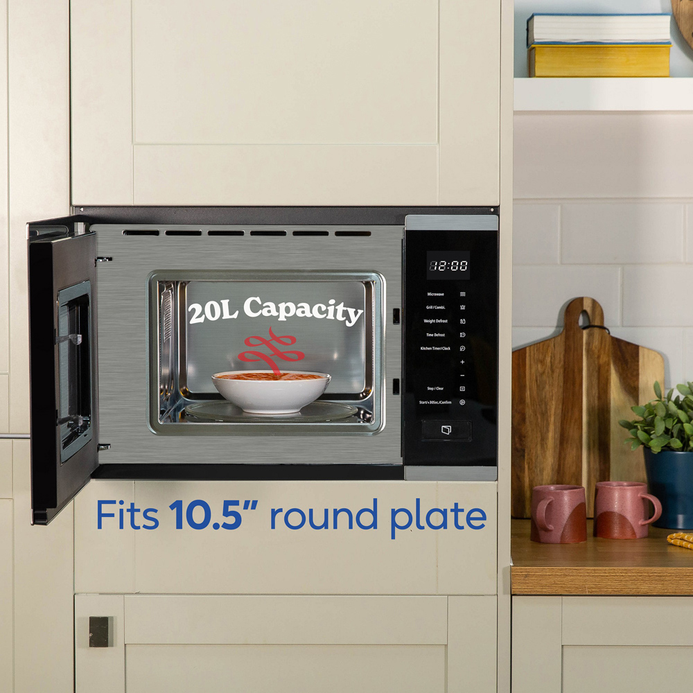 Russell Hobbs RHBM2002SS Stainless Steel 20L Digital Microwave and Grill Image 6