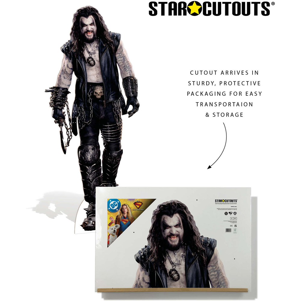 Star Cutouts Ltd Lobo Jason Momoa Cutout 6.3ft Image 4