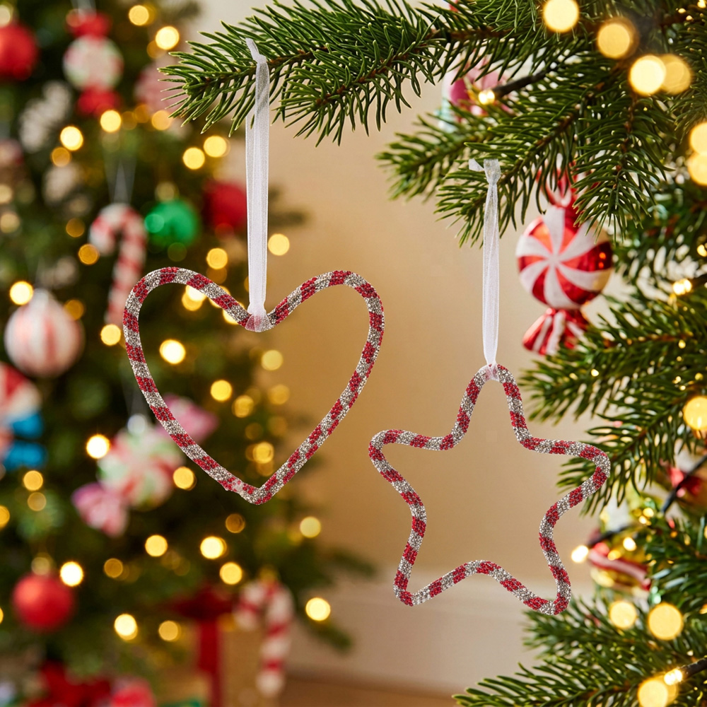 Sparkle Striped Decoration Image 2