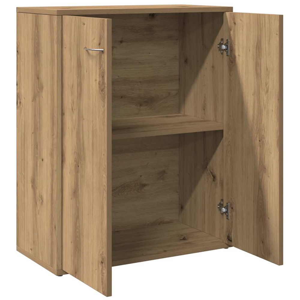 vidaXL 2 Door Artisan Oak Highboard Image 7