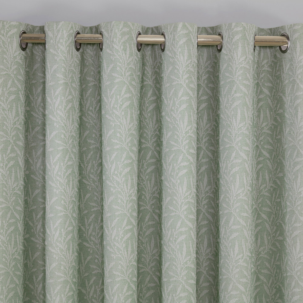 Laurel Blackout Curtain Green 137 x 168cm Image 3