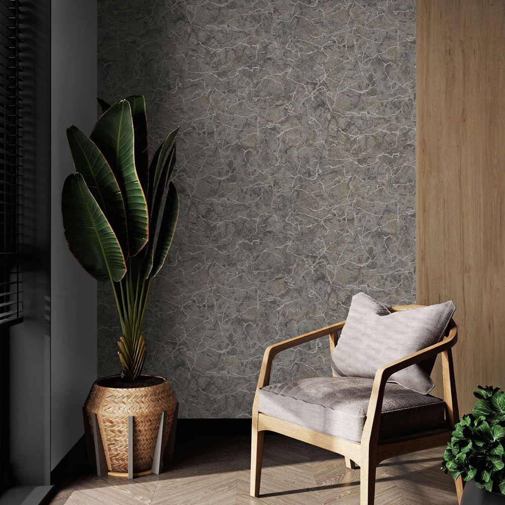 Boutique Carrara Taupe Wallpaper Image 3