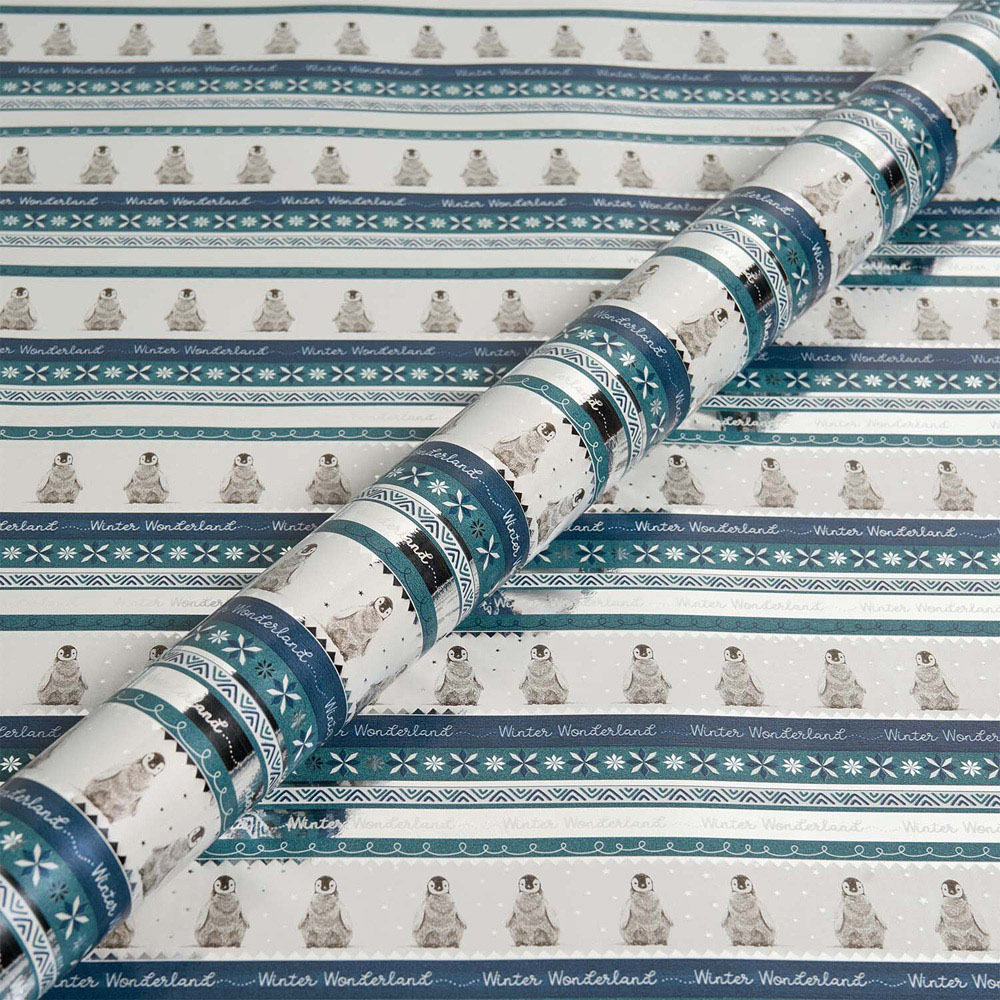 Winter Gift Wrapping Paper Image 3