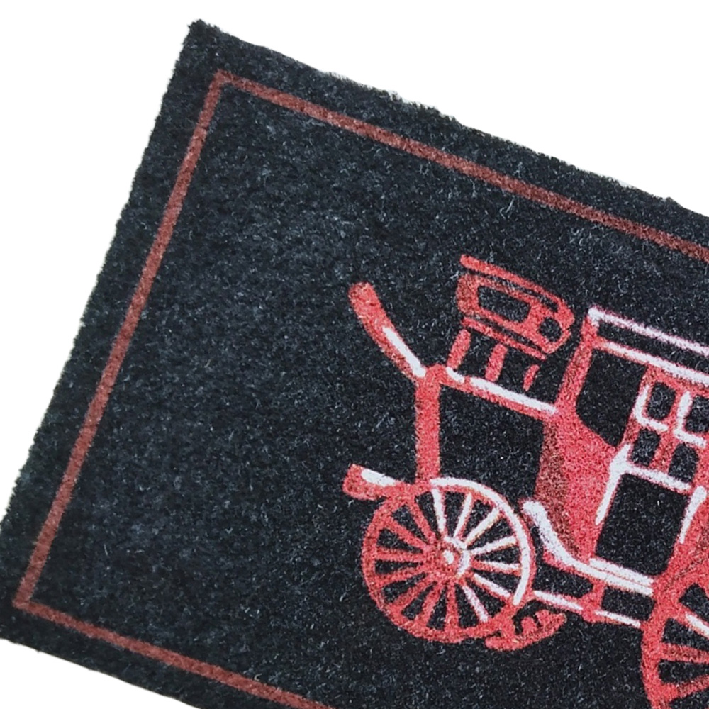 Arboria Garden Decor Carriage Coir Door Mat 45 x 75cm Image 3