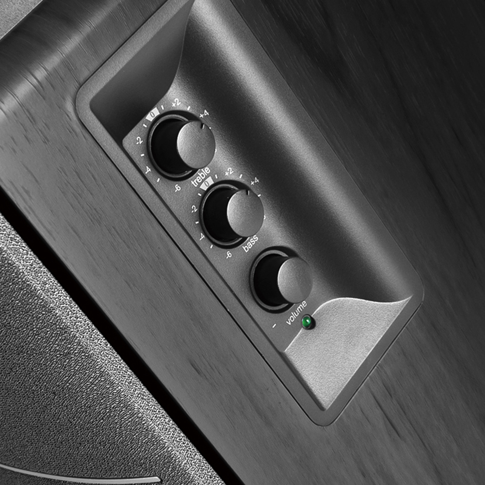 Edifier R1280T 2.0 Black Bookshelf Speaker Set 42W Image 4