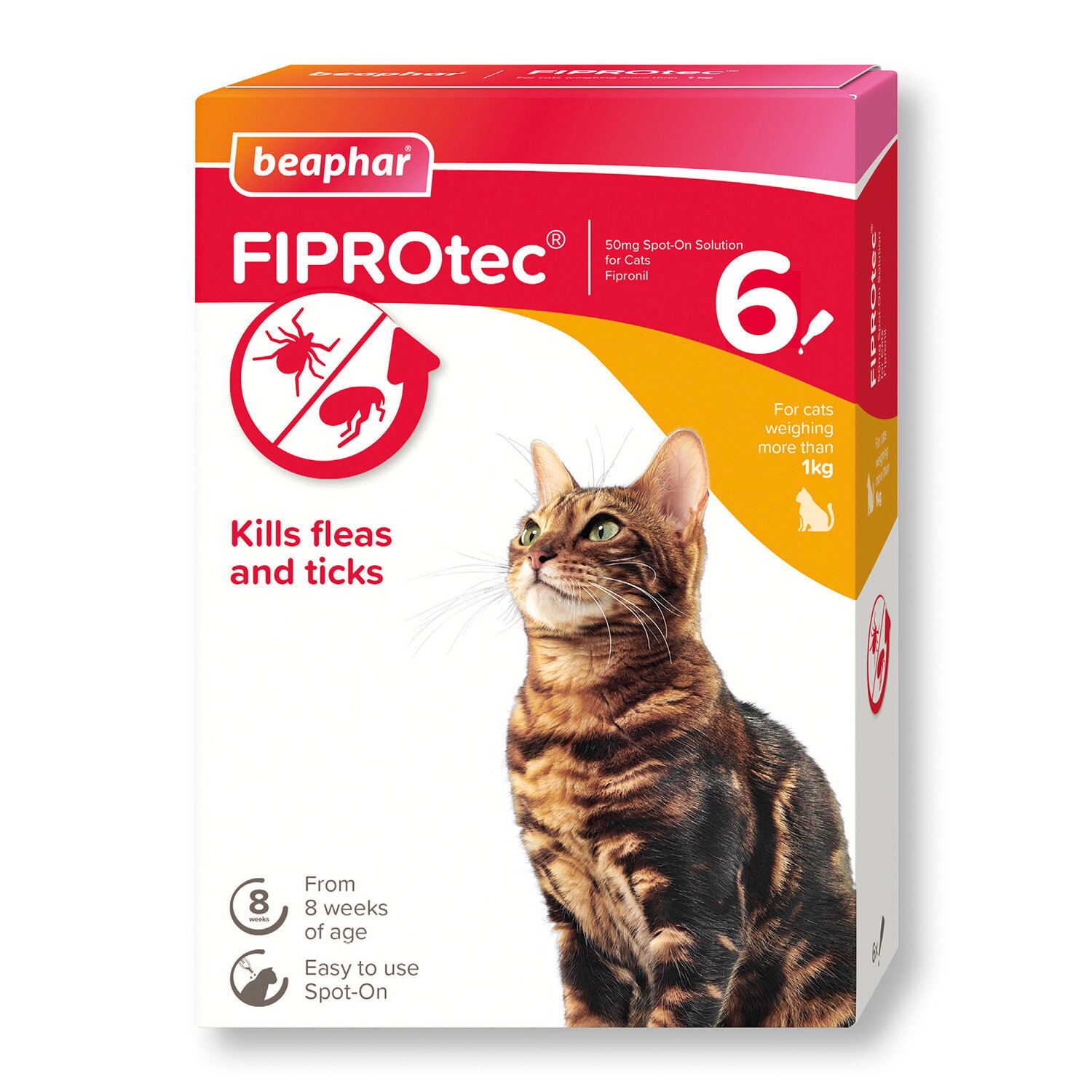 Beaphar FIPROtec Spot On Solution for Cats Image