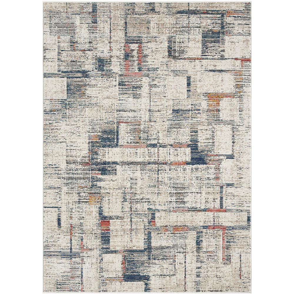 Portland Urco Zeta Delta Cream Non Slip Rug 80 x 150cm Image 2