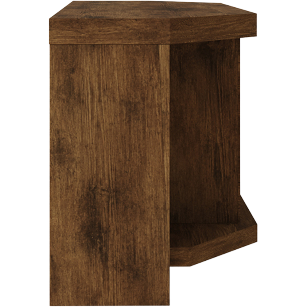GFW Jakarta 3 Drawer 6 Shelf Mango Yellow Corner TV Unit Image 5