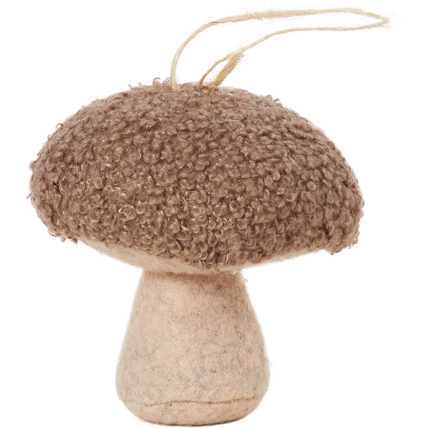 Set of 3 Knitted Autumnal Mushrooms - Natural Image 4