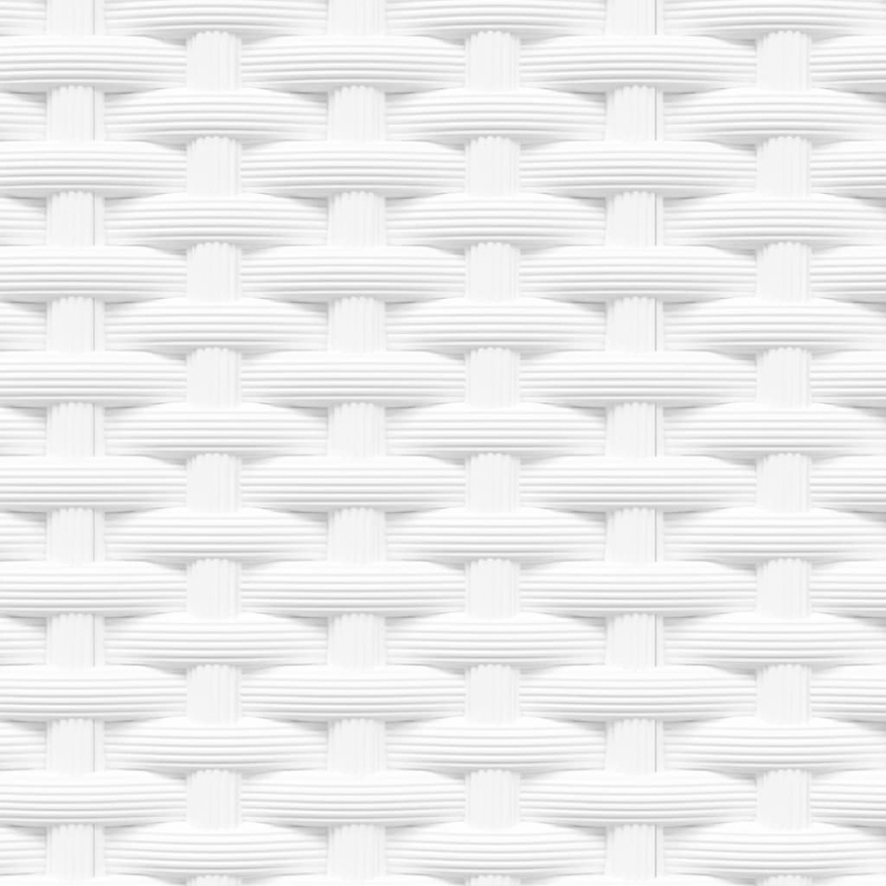 vidaXL White Polypropylene Garden Planter 37 x 30 x 30cm 4 Pack Image 6