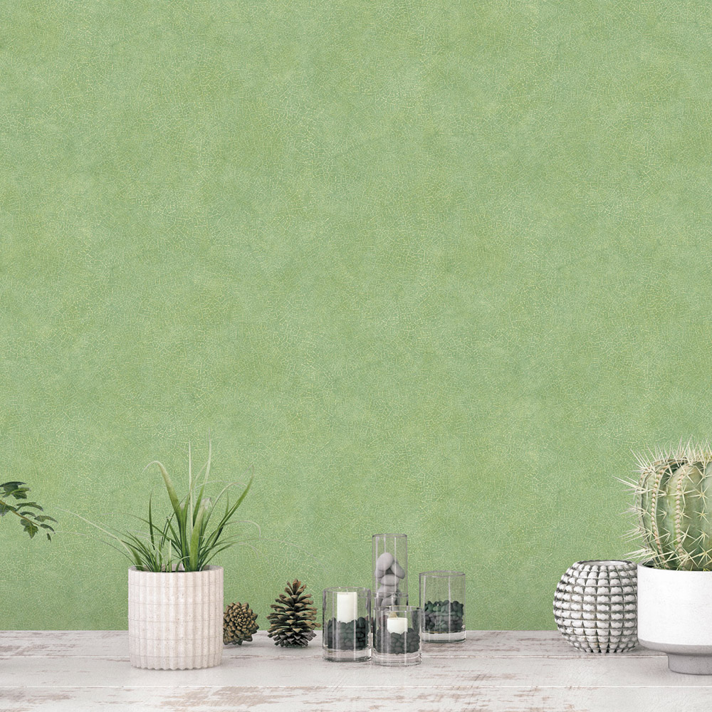 Galerie Evergreen Textured Green Wallpaper Image 2