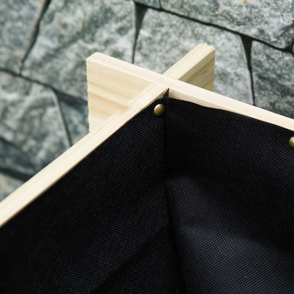 Outsunny 3-Tier Wooden Raised Garden Bed Image 3