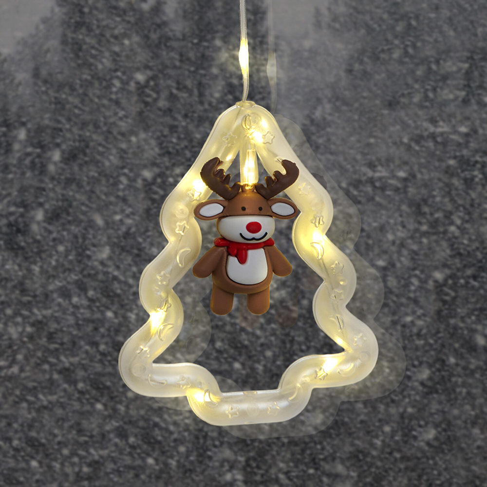 135 LED Christmas Character Curtain Light Image 2