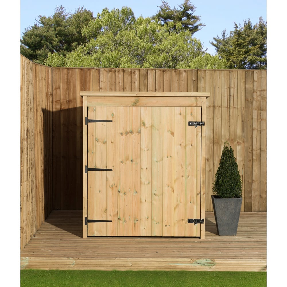 Empire Sheds 4 x 6ft Mobility Scooter Store Pent Shed Image 4