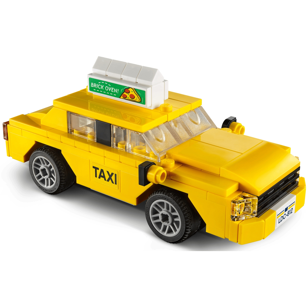 LEGO 40468 Yellow Taxi Set 124-Piece Image 3