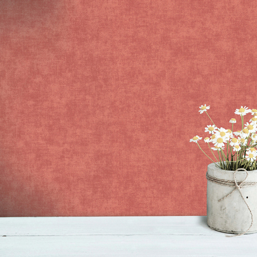 Grandeco Alba Red Wallpaper Image 3