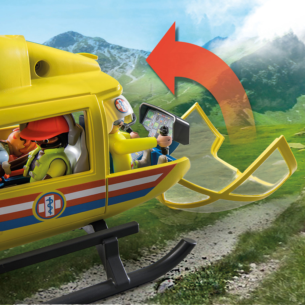 Playmobil Medical Helicopter Playset 31 Piece Image 7