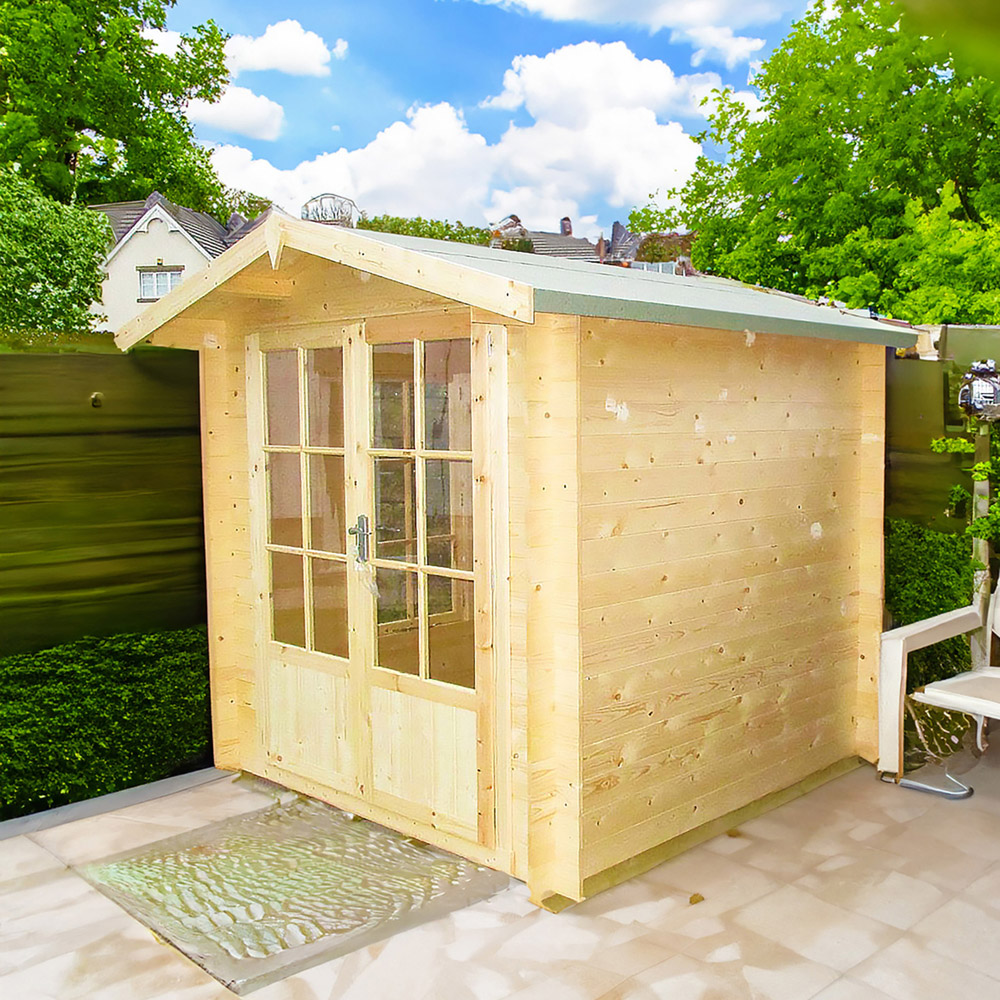 Shire Barnsdale 7 x 7ft Log Cabin Image 7