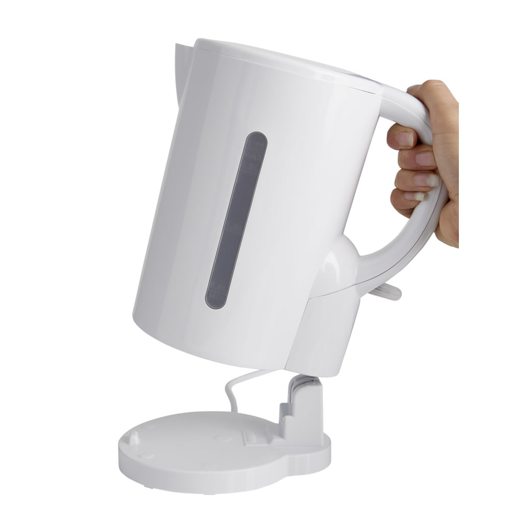 Wilko White Cordless 1.7L Kettle Wilko