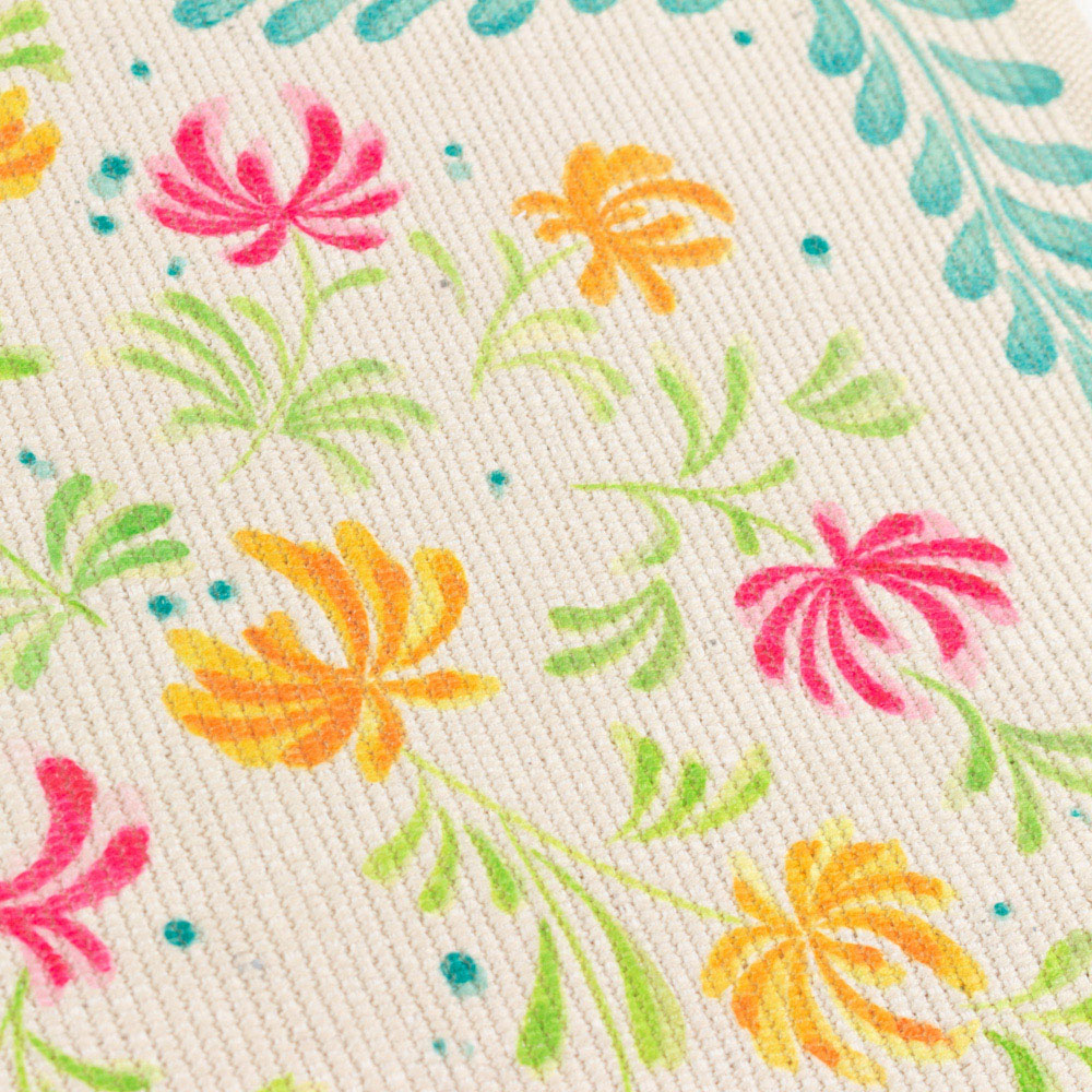 furn. Honeysuckle 4 Pack Multicolour Placemat 46 x 36cm Image 4