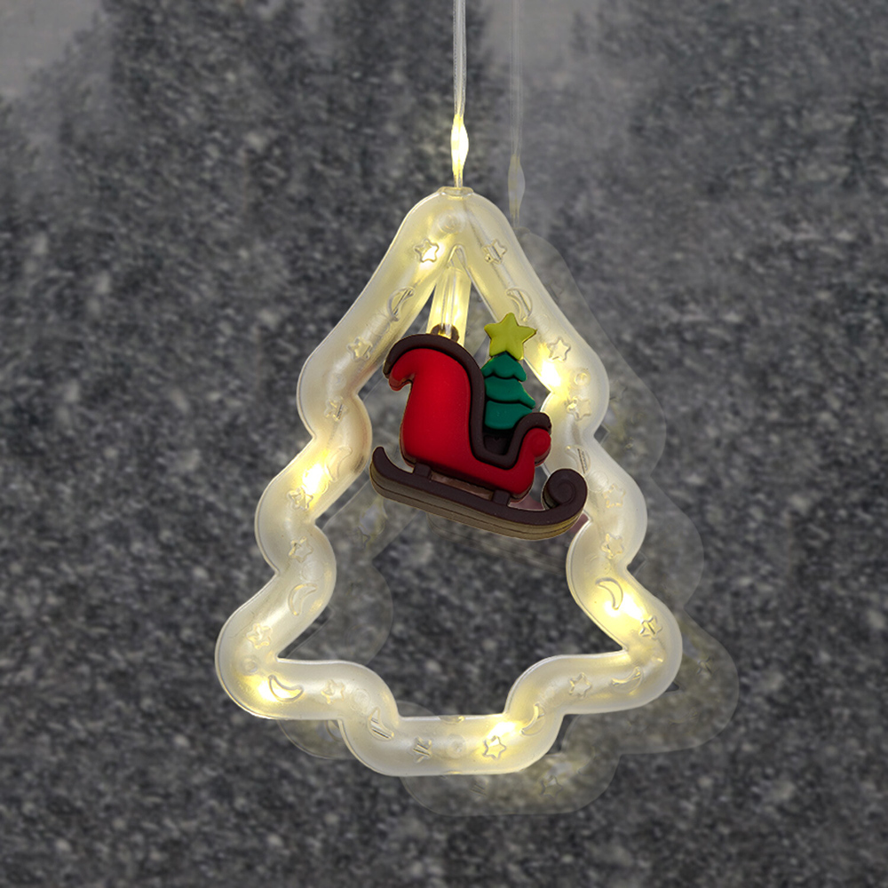 135 LED Christmas Character Curtain Light Image 3