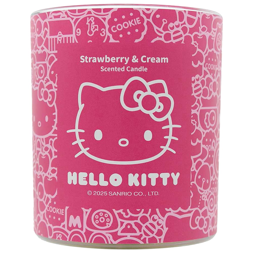 Hello Kitty Original Collection Strawberry and Cream Candle 206g Image