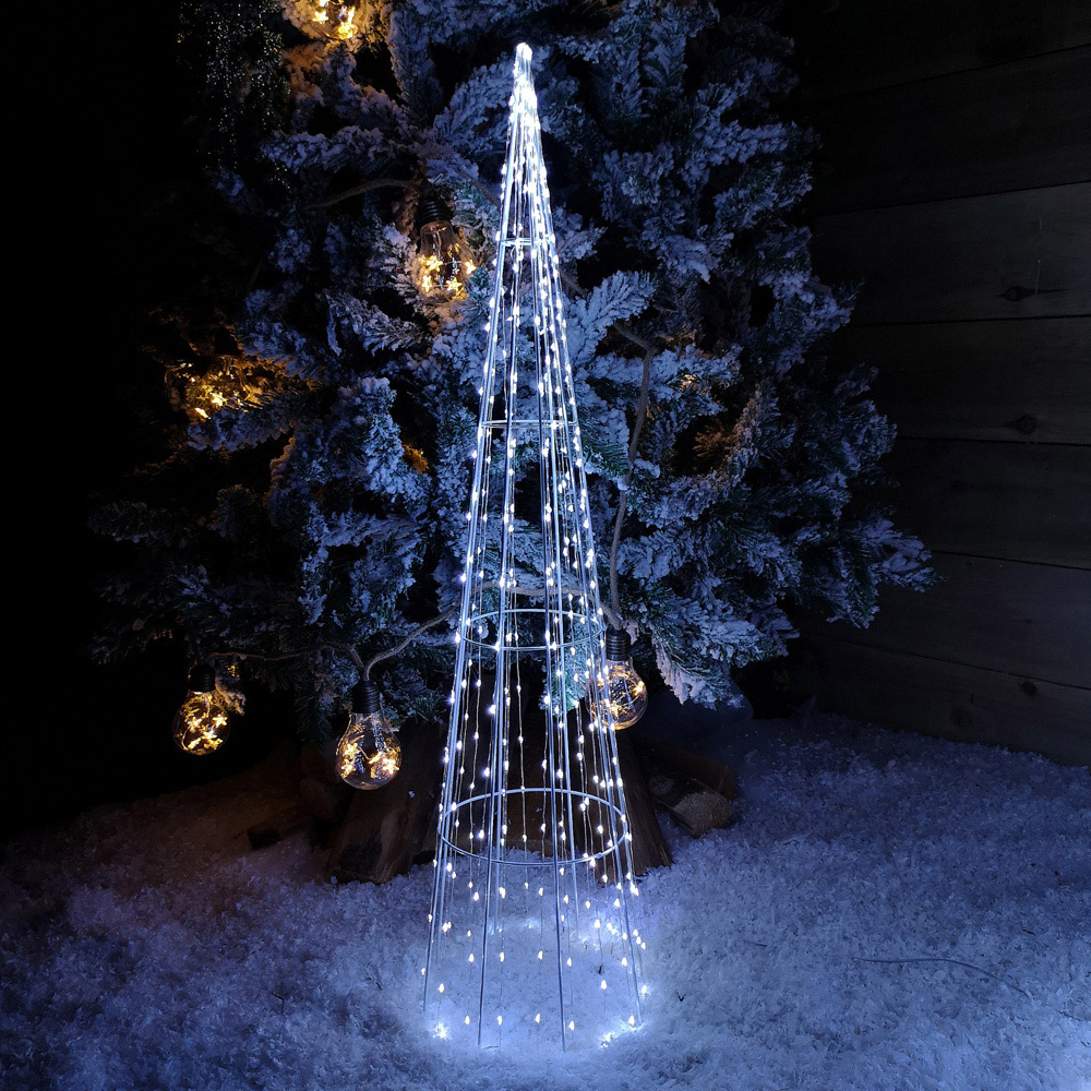 Samuel Alexander Tree Cone Christmas Decoration Set of 3 Image 2