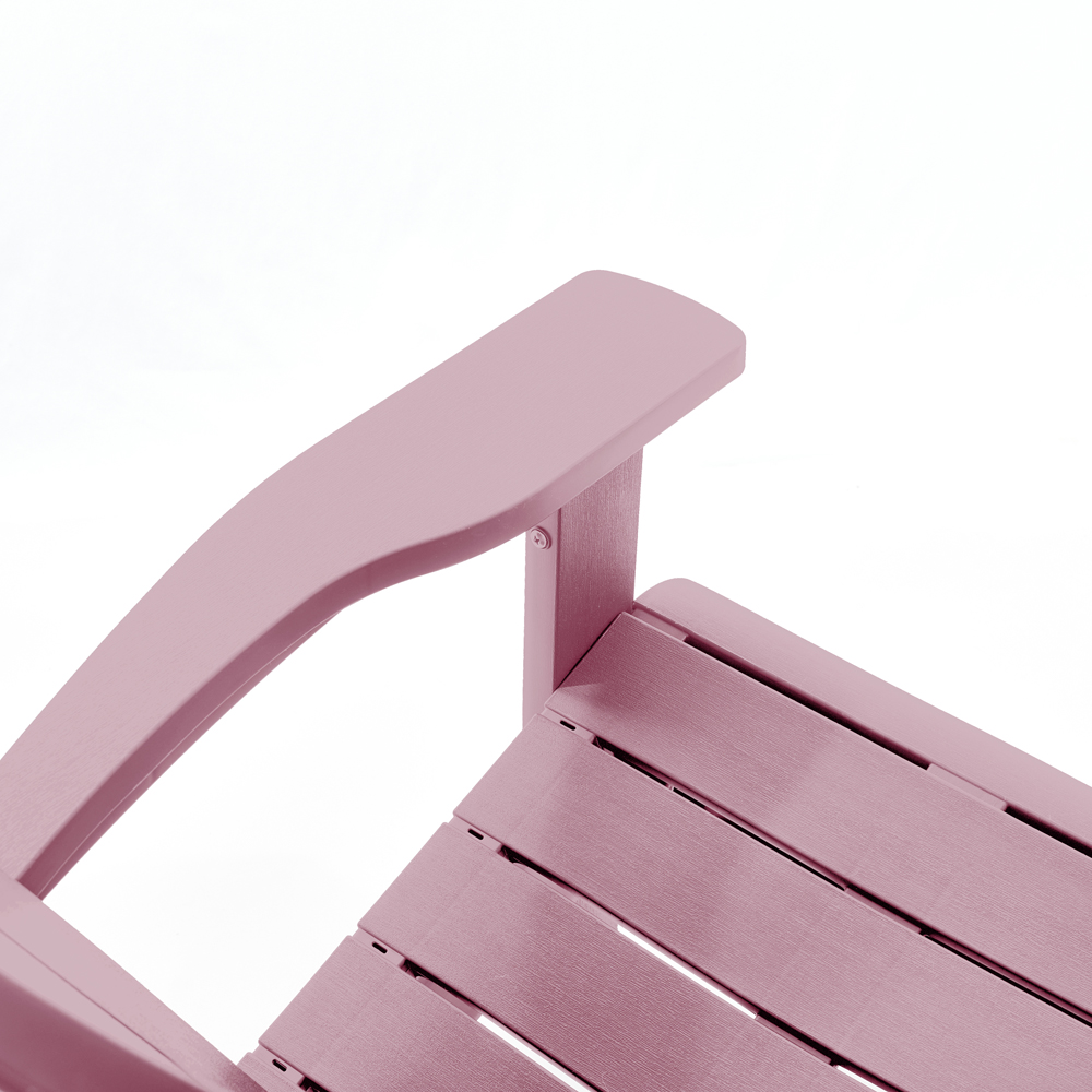 Keter Troy Old Pink Adirondack Chair Image 5