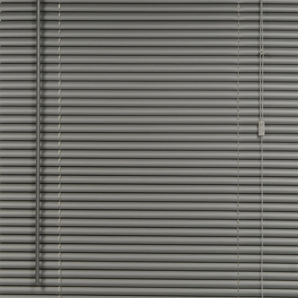PVC Venetian Blinds Grey 152 x 45cm Image 1