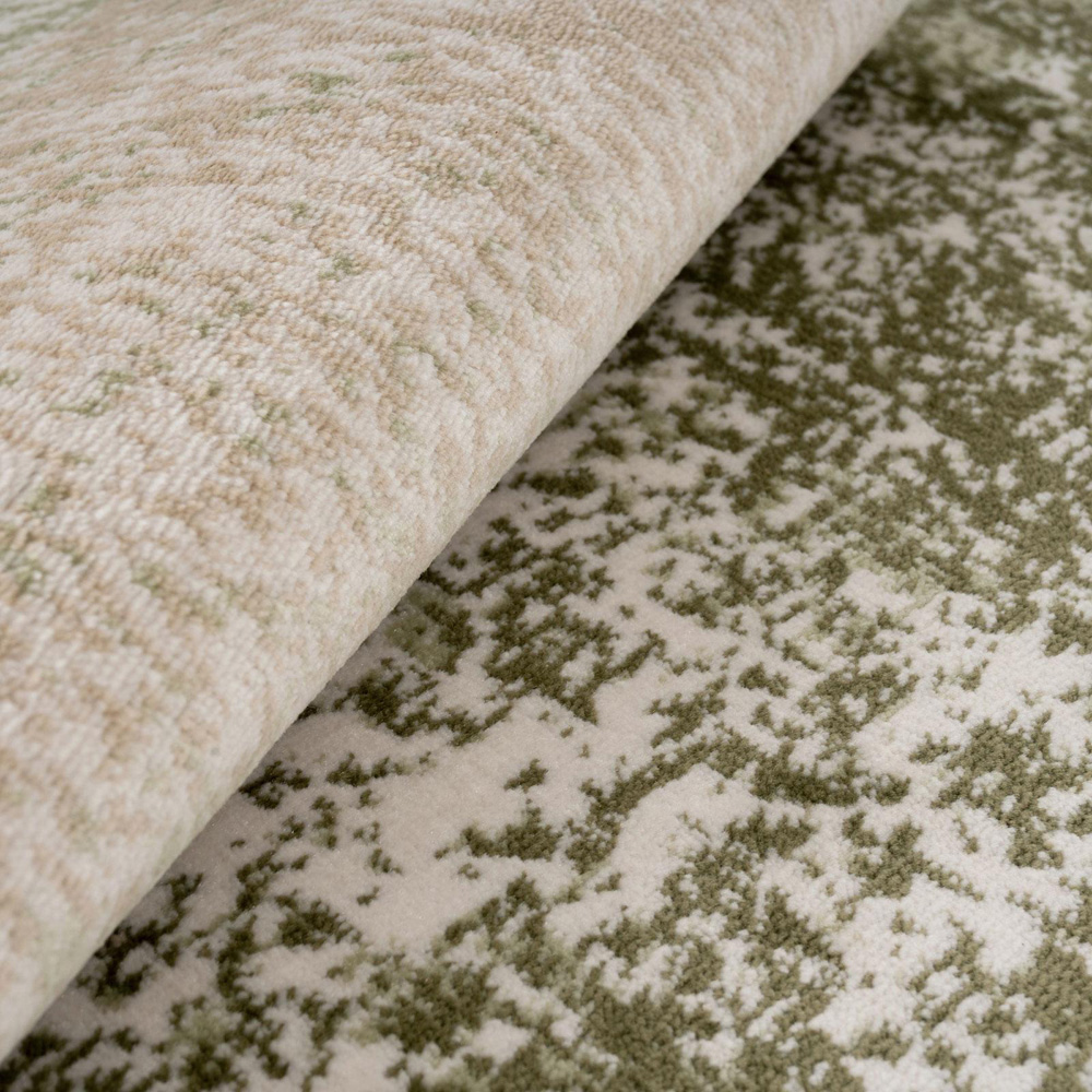 Kukoon Catalina Green Abstract Rug 120 x 170cm Image 3