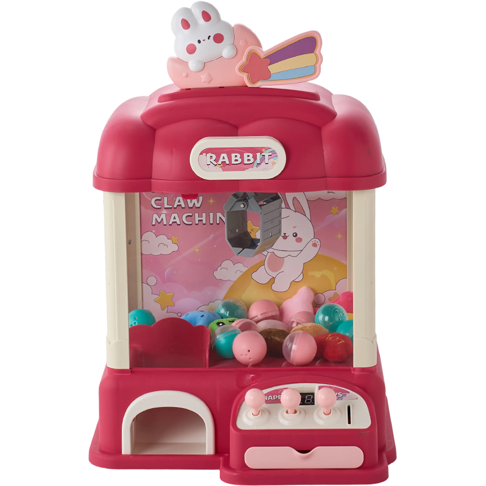 H&O Direct Bunny Mini Toy Grabber Claw Machine 19cm Image 1
